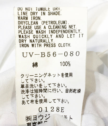 Yohji Yamamoto หญิงป็อปเสื้อ 18aw UV-B56-080 ชายขนาดแอล syte yohji yamamoto