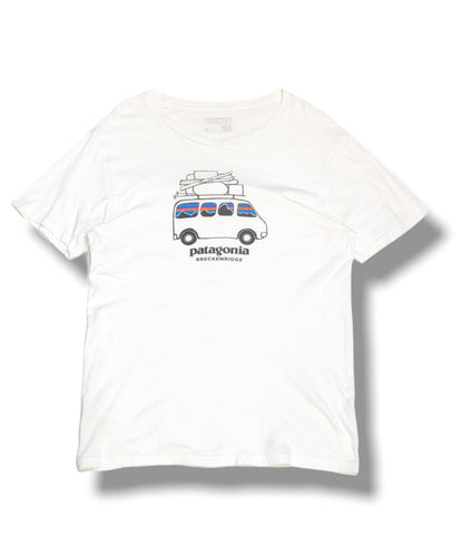 Patagonia Snowboard Car T-Shirt Breckenridge White Car STY39231 Men Size M Patagonia