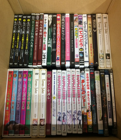 DVD BD日本电影公司1盒/ 65点套装批量销售各种采购公司