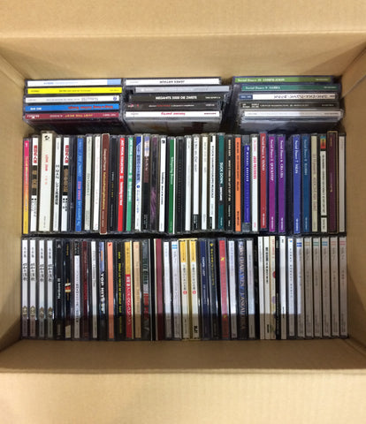 CD collectively Japanese music Western music 1 box / 120 pieces set bulk sale assorted purchase corporation diva