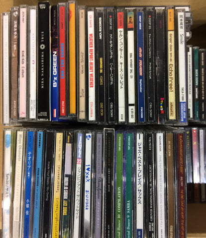 CD collectively Japanese music Western music 1 box / 120 pieces set bulk sale assorted purchase corporation diva