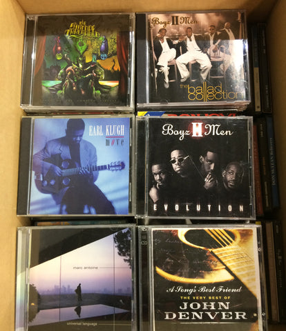 CD Western music 1 box / 120 sheets set bulk sale assorted purchase corporation rare goods mixed possibility large