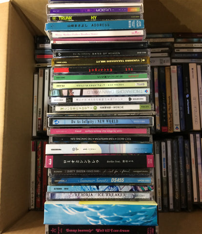 CD西方音乐日语音乐1盒/ 120张套装批量销售各种购买法人