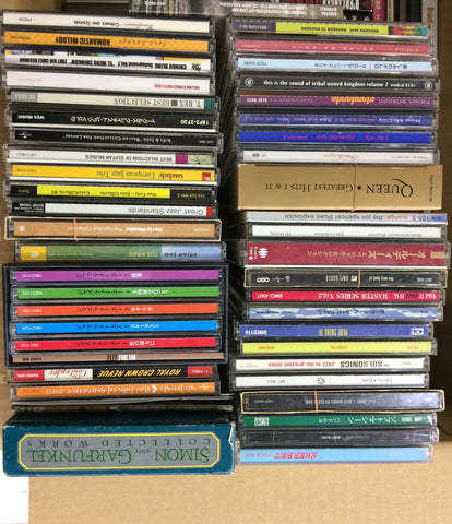 CD西方音乐1盒/ 120张套装批量销售各类采购公司