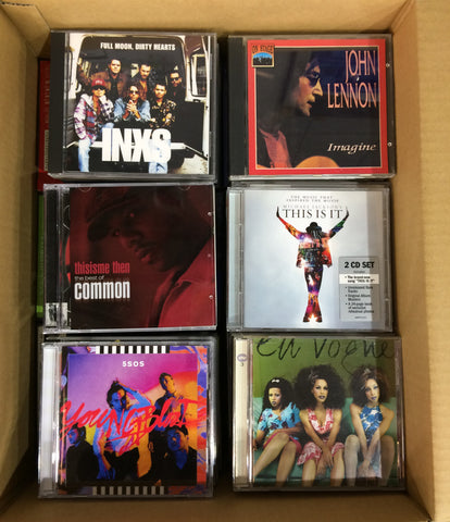 CD西方音乐1盒/ 120张套装批量销售各类采购公司