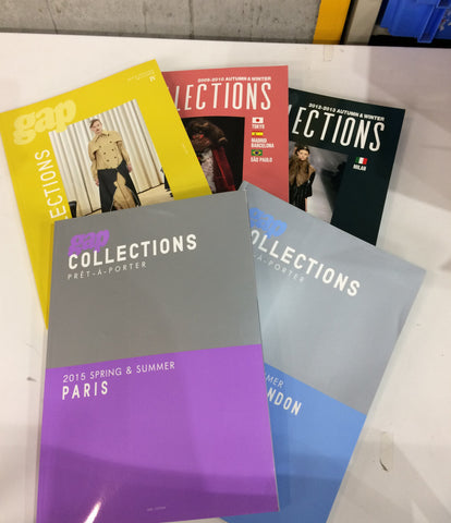 Fashion Magazine Ready-to-Wear Collection Special Issue 9 Volumes Set Gap Japan Corporate Purchase