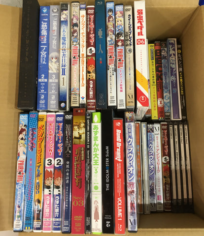 Anime DVD 65 Pieces Set Assorted Bulk Sale Corporation Purchase