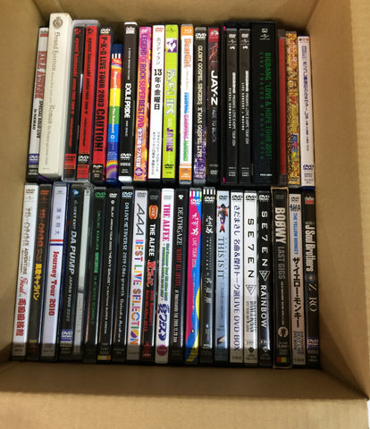 DVD เพลงญี่ปุ่นเพลงฝรั่ง GLAY Tsuyoshi Nagabuchi Sexy Zone ฯลฯ 55 คะแนนชุดสารพันซื้อนิติบุคคล