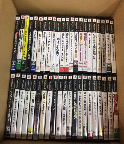 PlayStation 2 software 70 points bulk sale assorted set PS2 corporate purchase