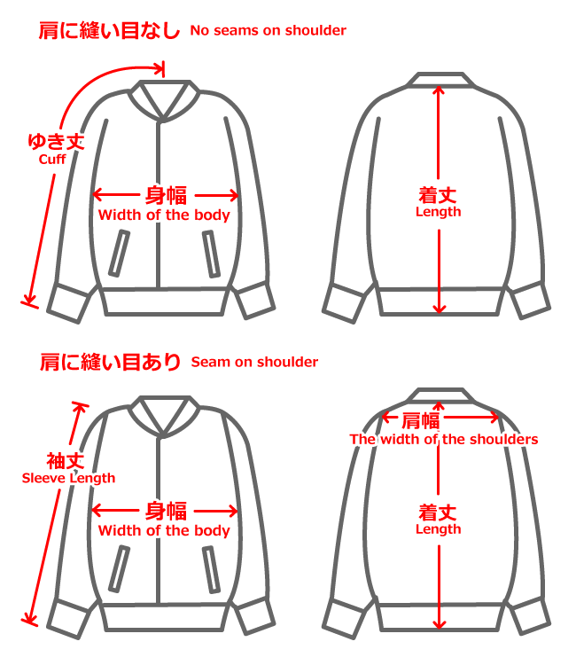 採寸イメージ