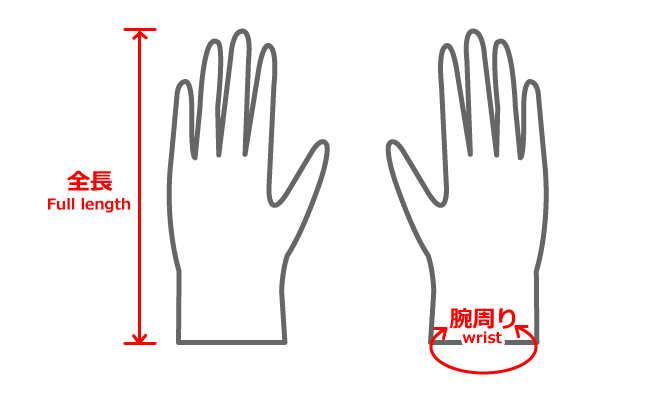 採寸イメージ