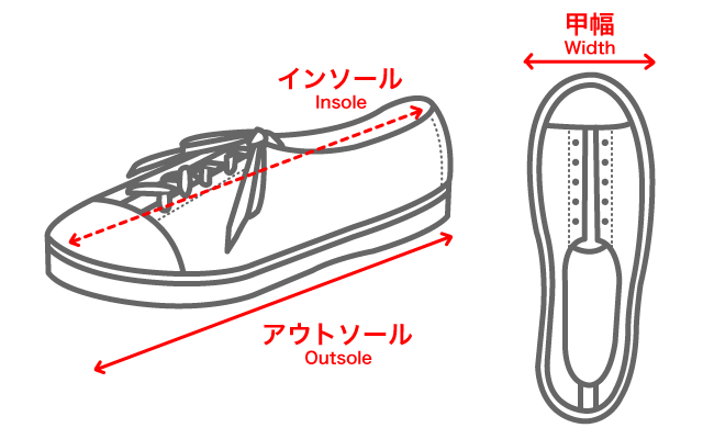 採寸イメージ